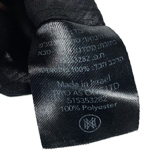 Sabina Musayev Selina Maxi Dress Black‎ Polka Dot Twisted Front Sleeveless Sz M - Picture 14 of 14